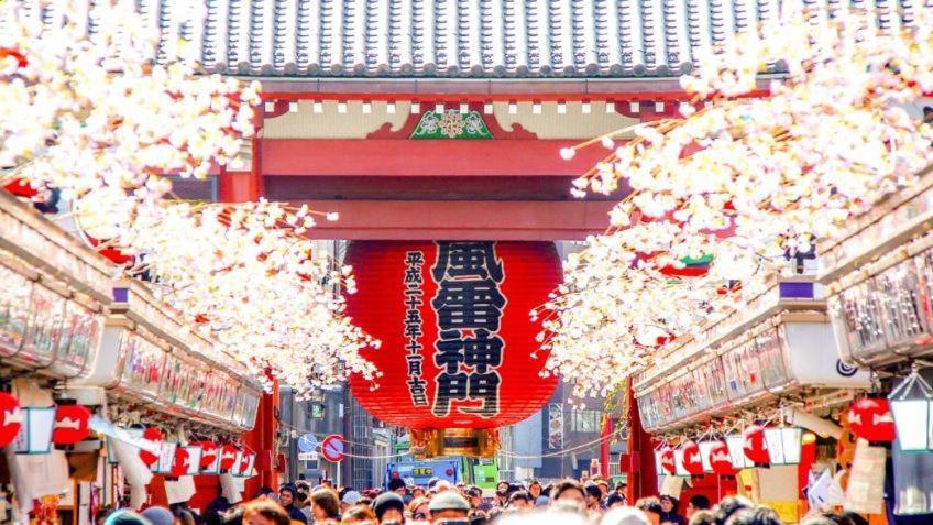 Ferienwohnung Kino浅草 Präfektur Tokio Exterior foto