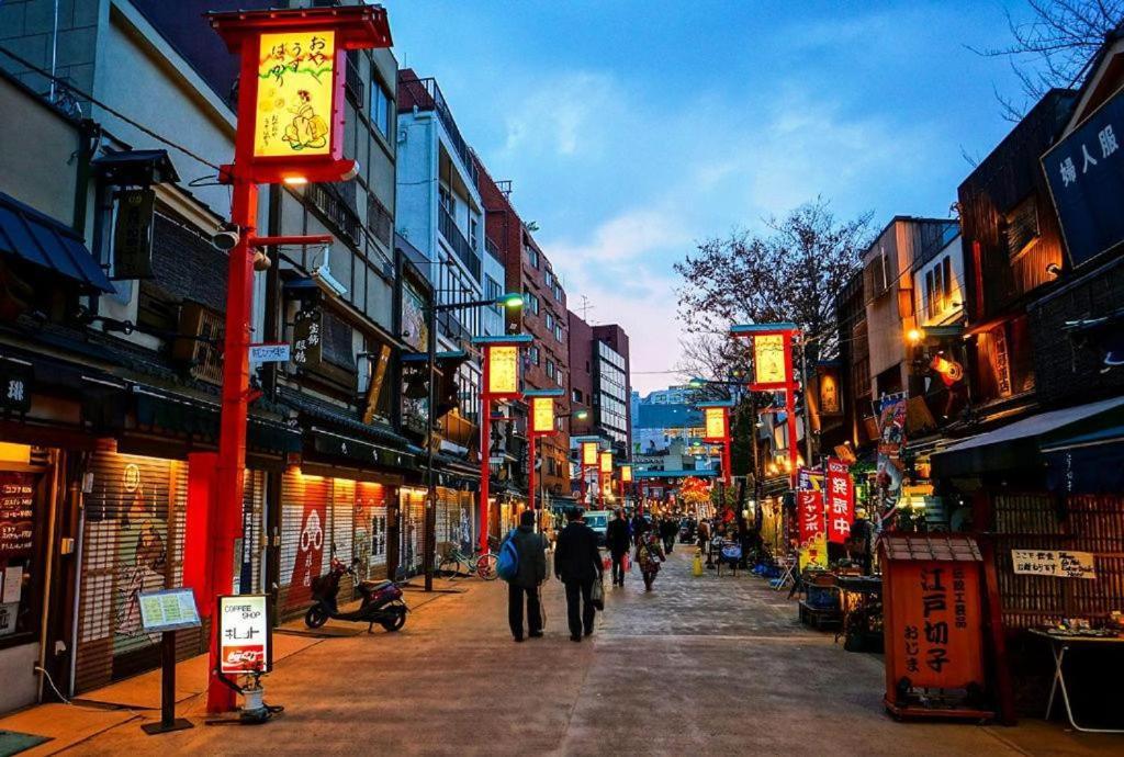 Ferienwohnung Kino浅草 Präfektur Tokio Exterior foto